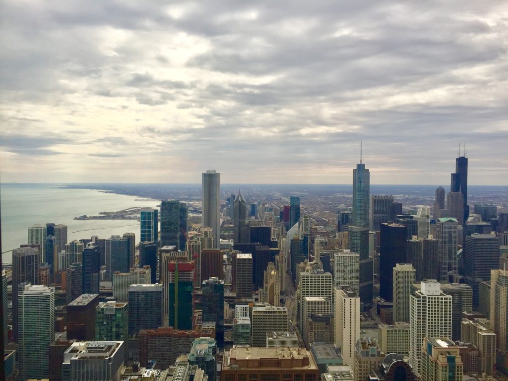 The Perfect 3-Day Itinerary in Chicago-view from 360 Chicago