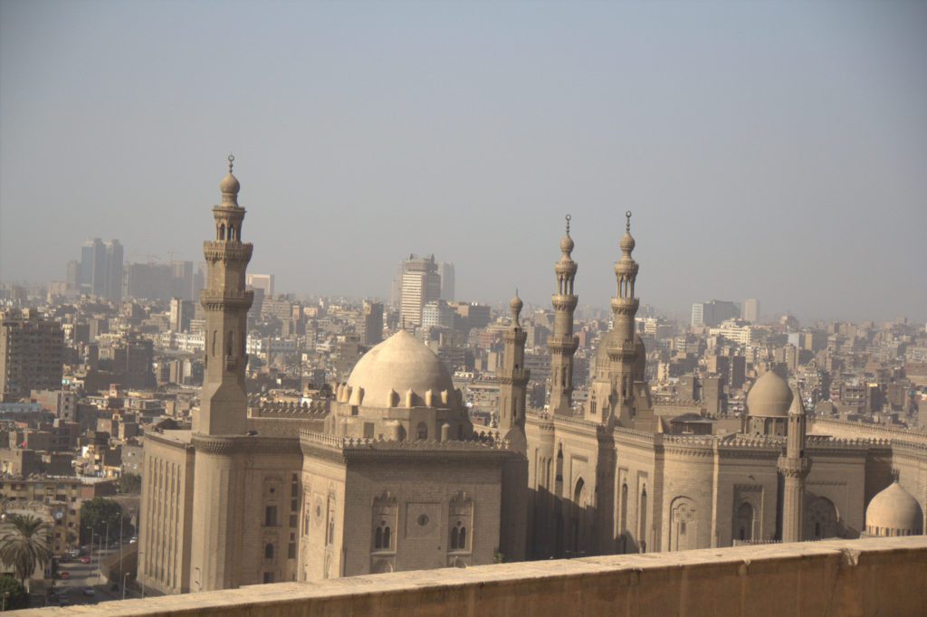 20 photos that will inspire you to travel to Egypt - view from Al-Azhar Park, Cairo