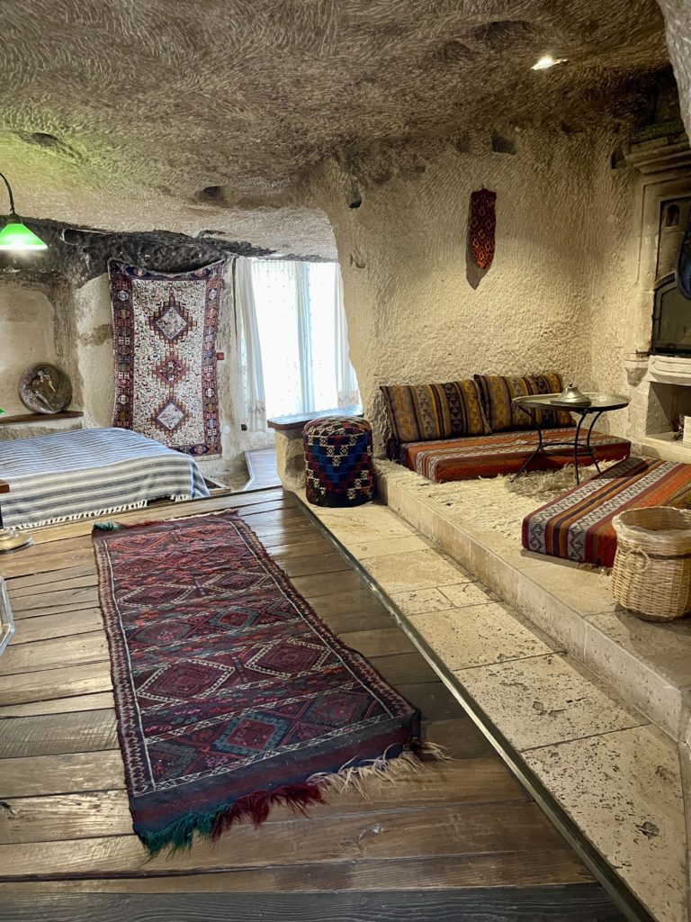 cave hotel in Cappadocia, Turkey
