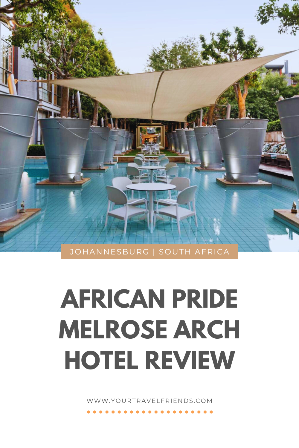 AFRICAN PRIDE MELROSE ARCH HOTEL REVIEW
