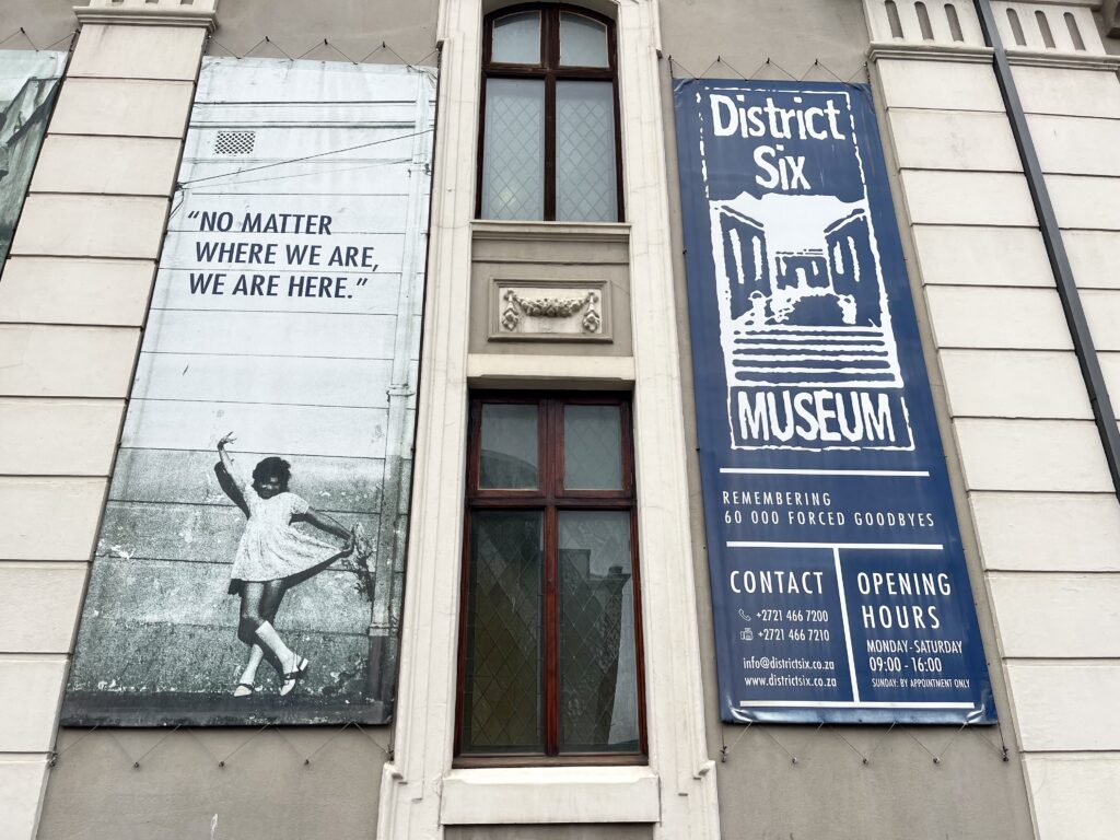 District Six Museum entrance-Cape Town 2-day itinerary