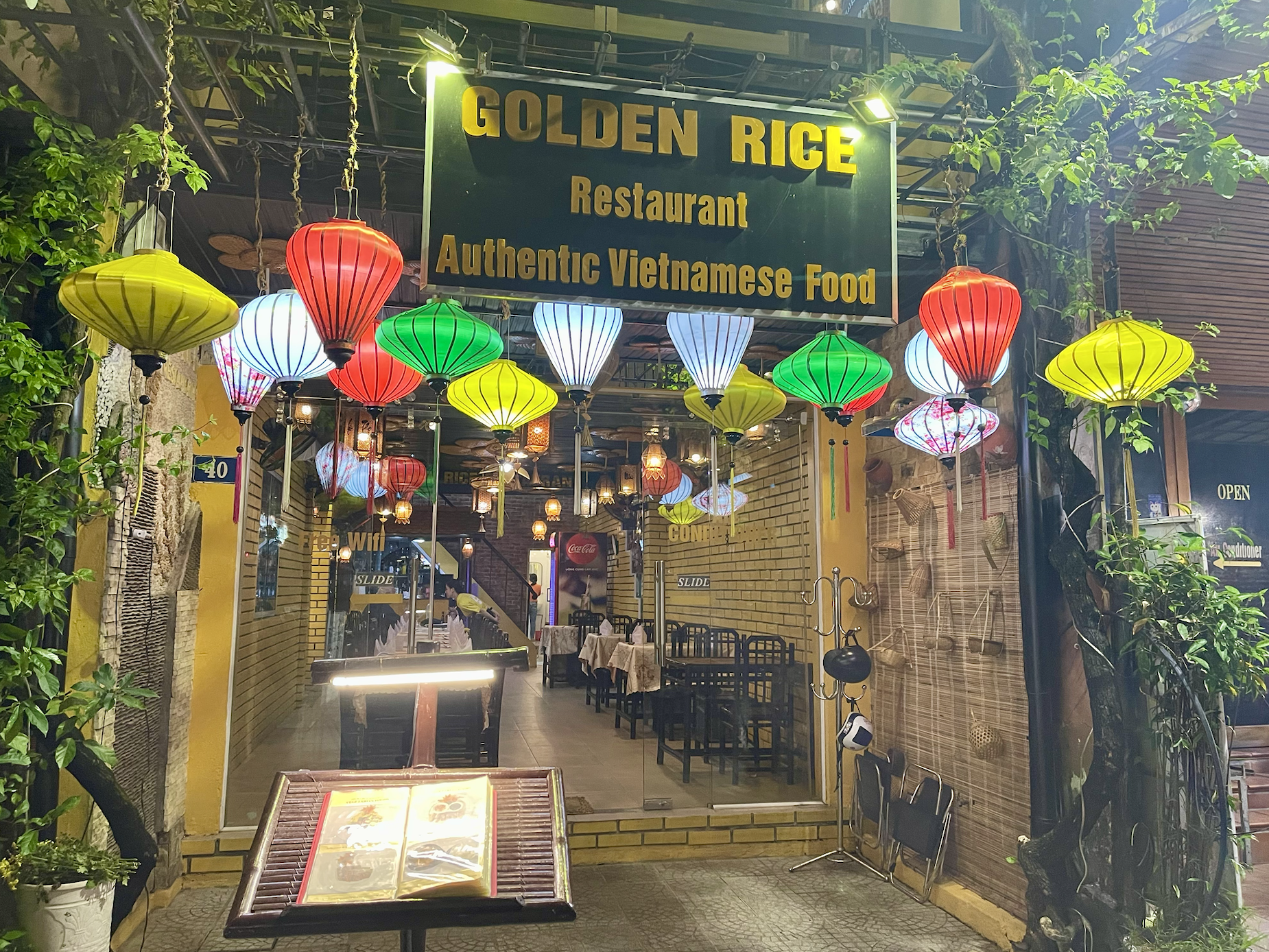 Golden Rice restaurant, Hue, Vietnam
