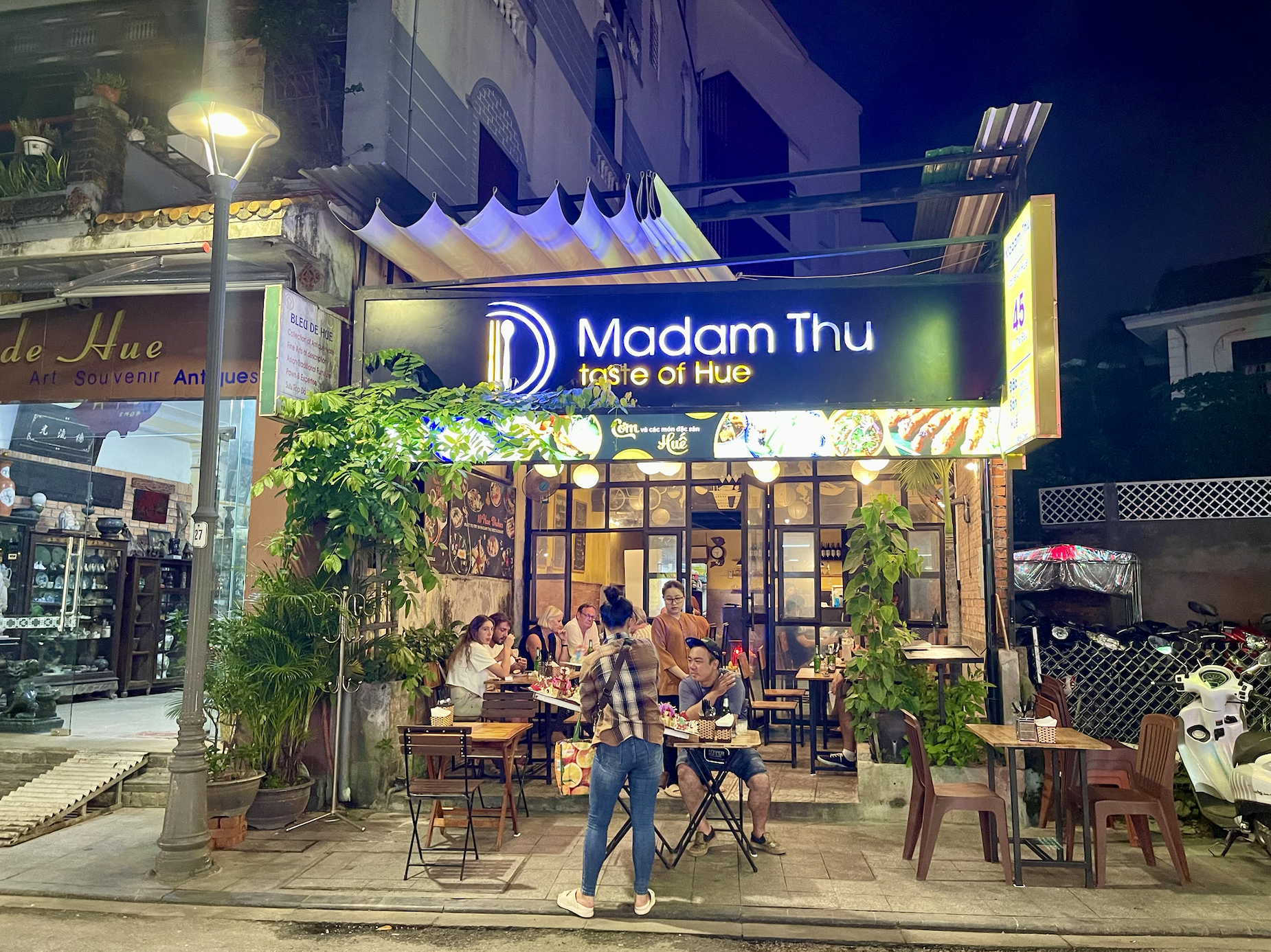 Madam Thu Restaurant, Hue, Vietnam-10-day Vietnam itinerary