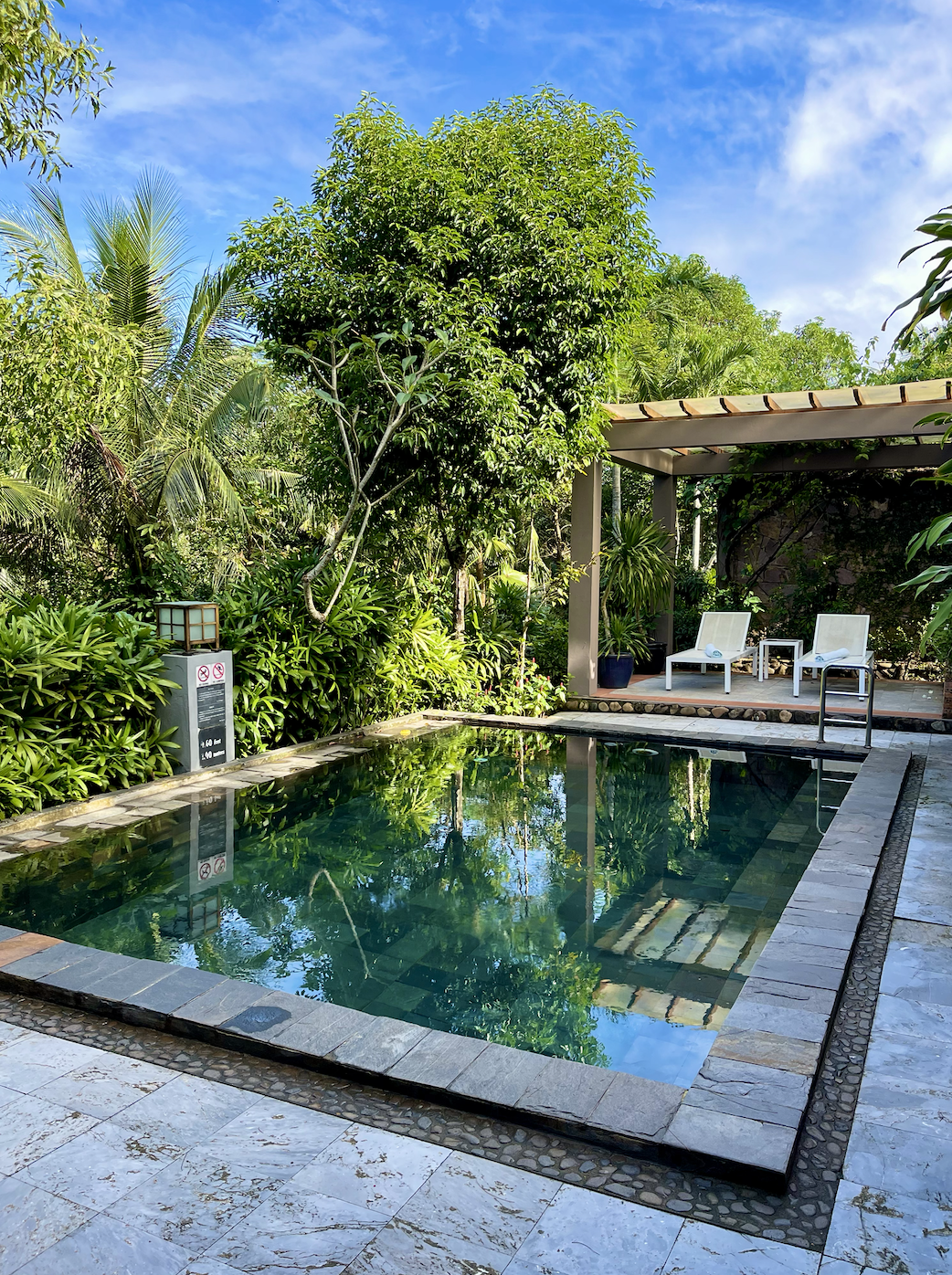 Traditional Vietnamese Pool House