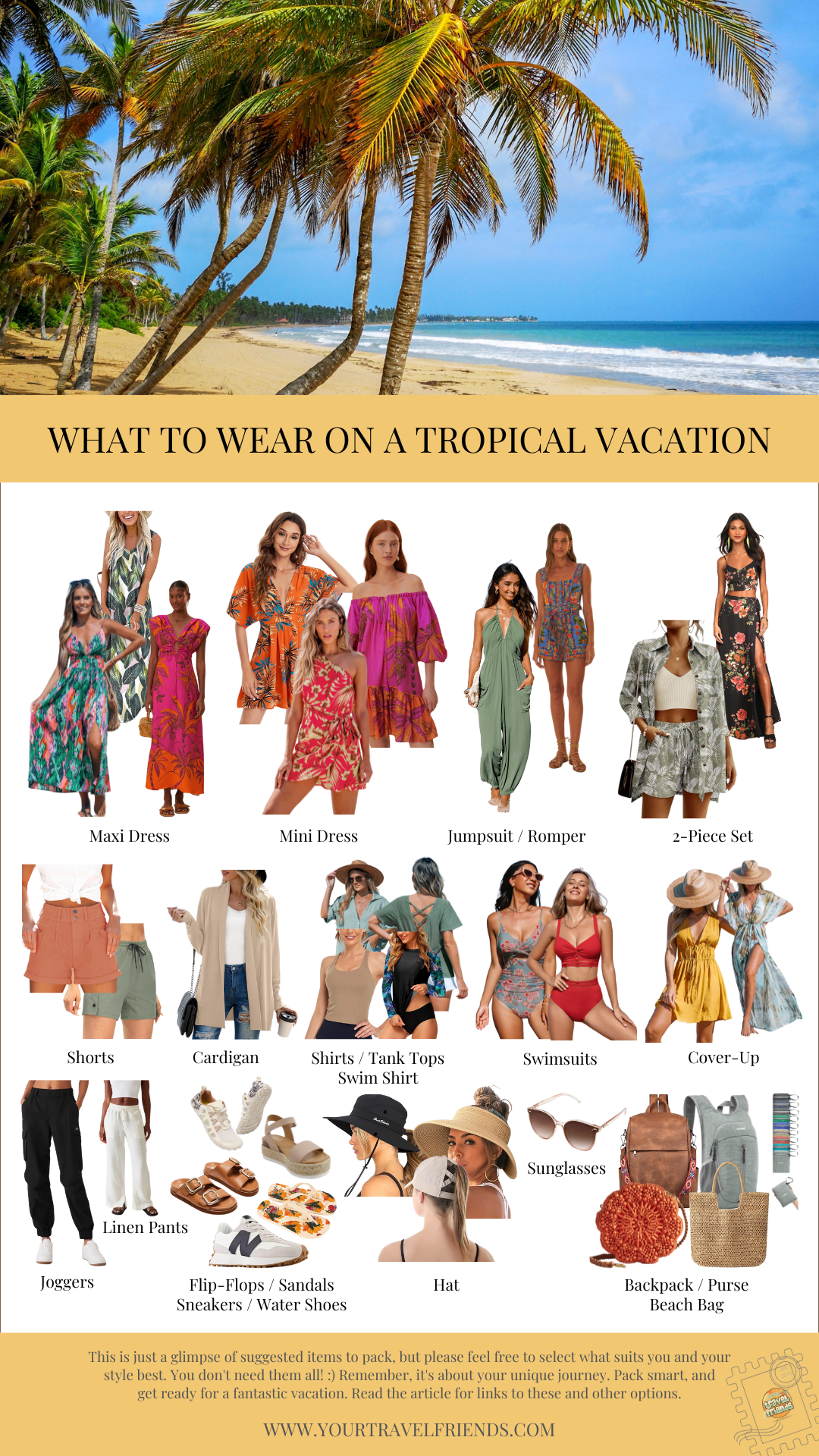 What to Wear on a Tropical Vacation