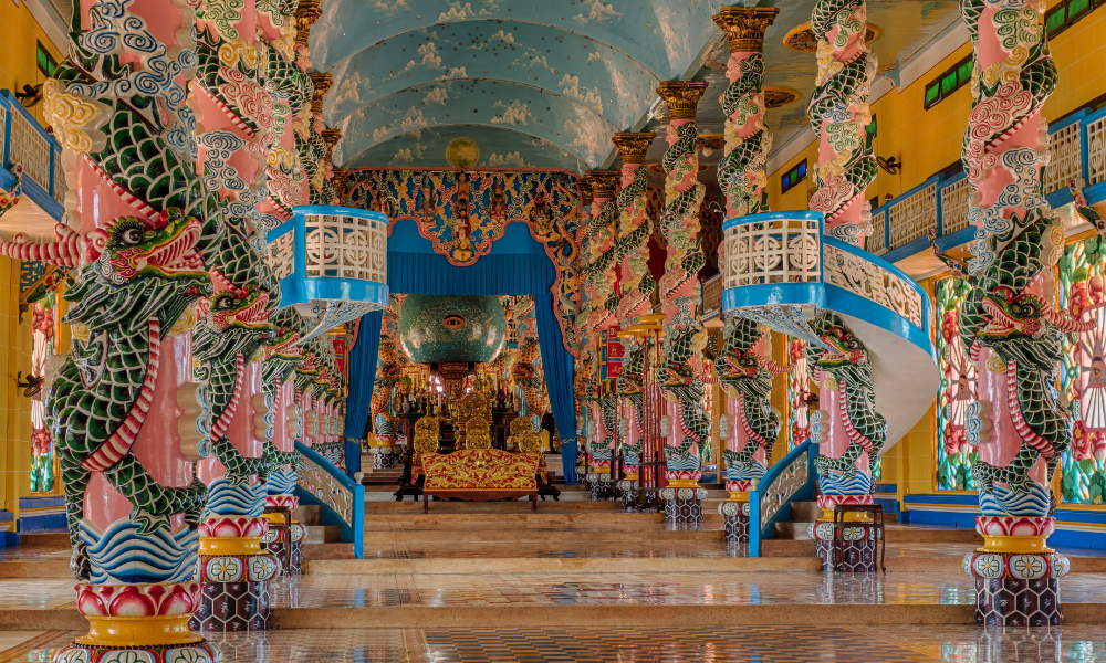 Cao Dai Holy See, Saigon, Vietnam