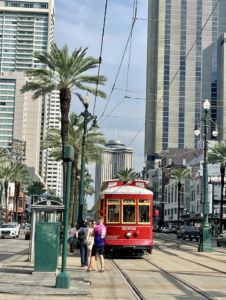 New Orleans streetcar-3-days in New Orleans