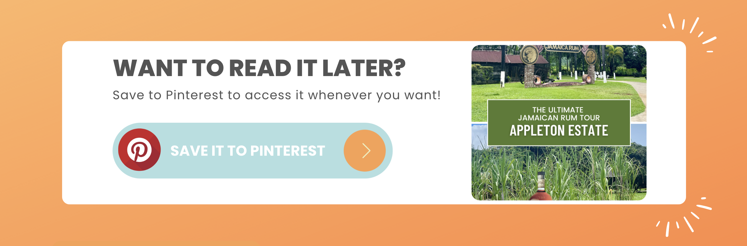 READ IT LATER Appleton Estate